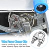 PATIKIL 1/2 Inch M12 Wire Rope Clamp Clip, 8 Pcs