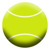 CafePress Tennis Ball Sticker Oval Car Bumper Sticker