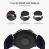 Nacorulu Band Compatible With Garmin Vivoactive 4S Bands,18mm Soft Silicone