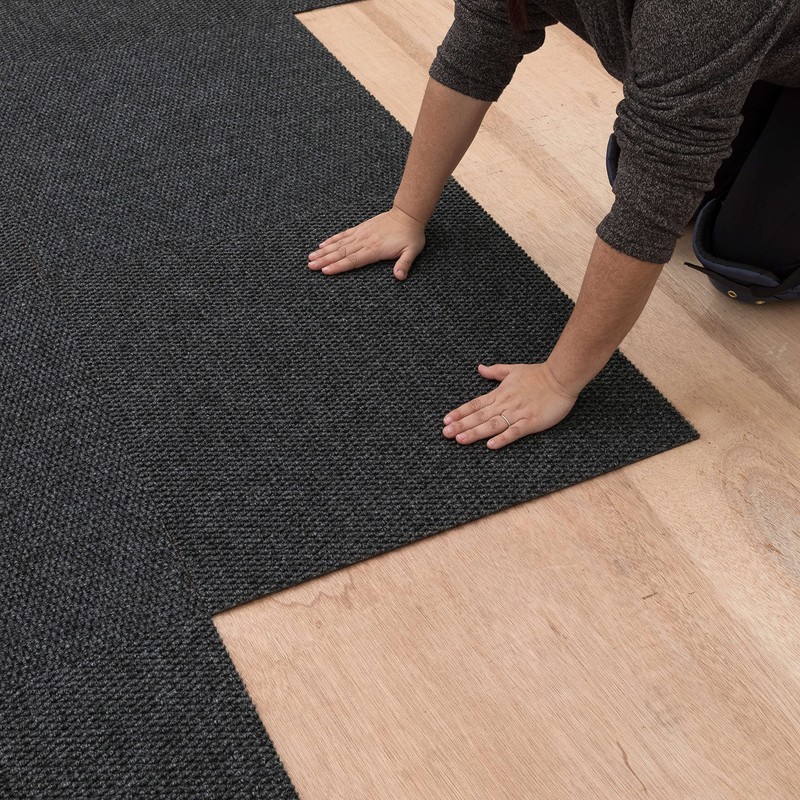 Mohawk Home 24" x 24" Indoor/Outdoor 0.25" Pile Height, Peel