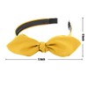 Carede Solid Bow Headbands for Women Twist Knot Headbands Wired