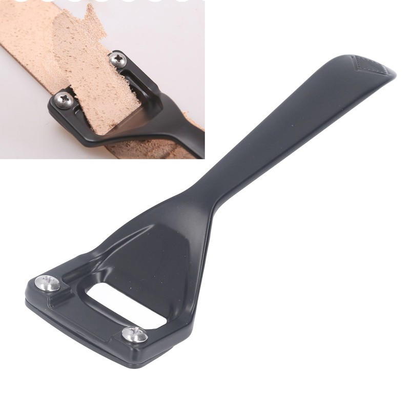 Leather Skiver 3 Blades Sturdy Durable Alloy Multipurpose Modern Black
