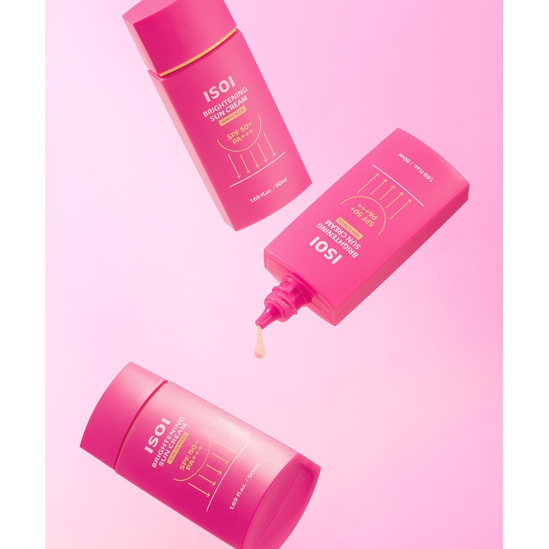 ISOI [7ml Hydrating Foam Gift] Brightening Sun Cream (Tone-Up Sun