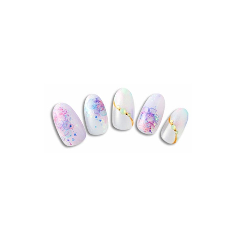Photo Nail Pro Watercolor Hydrangea Nail Sticker Art Material