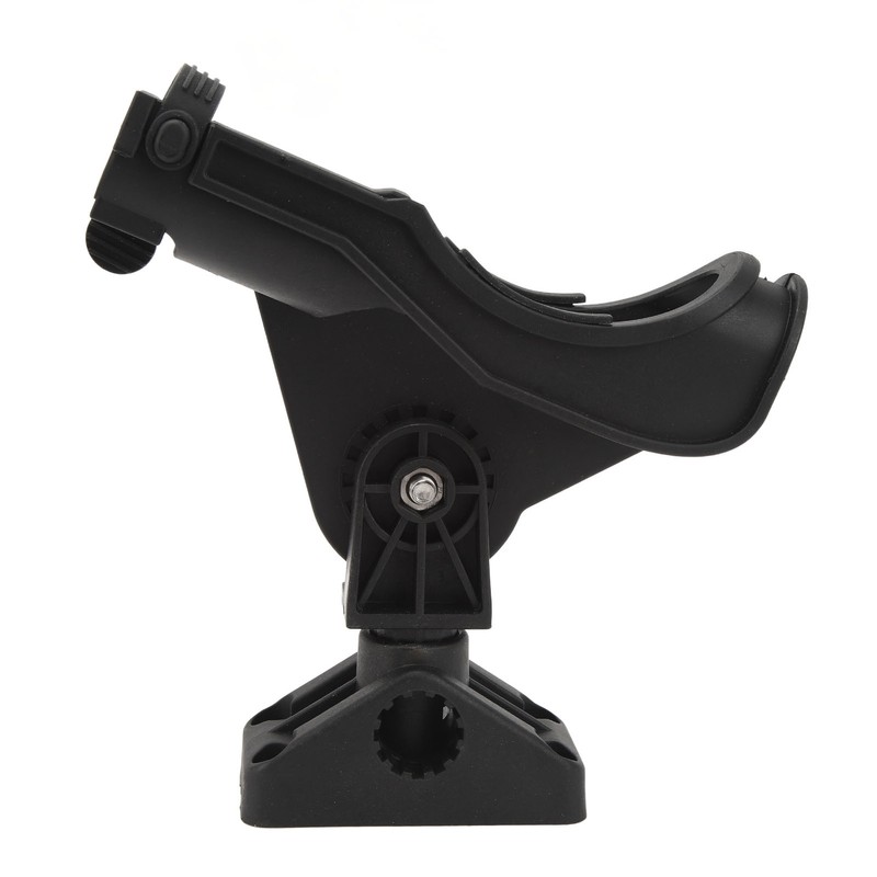 Fishing Rod Holder Clamp Base 360° Adjustable Rotating Weatherproof Open
