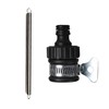 Faucet fitting connector hose band safety spring included Black adapter spring included 6ea