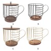 AIXXCUVQ Pod Moses Basket Modern And Minimalist Coffee Pod Storage