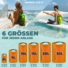 Nordlight Dry Bag 10 L Waterproof Bag – (Orange) Waterproof