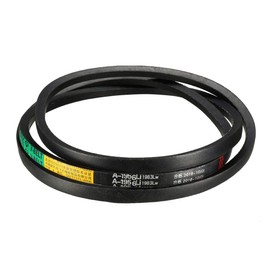 sourcing map A1956 V-Belts 1956mm Inner Girth 13mm Top Width 8mm Thickness A-Section Rubber Drive Transmission Belt