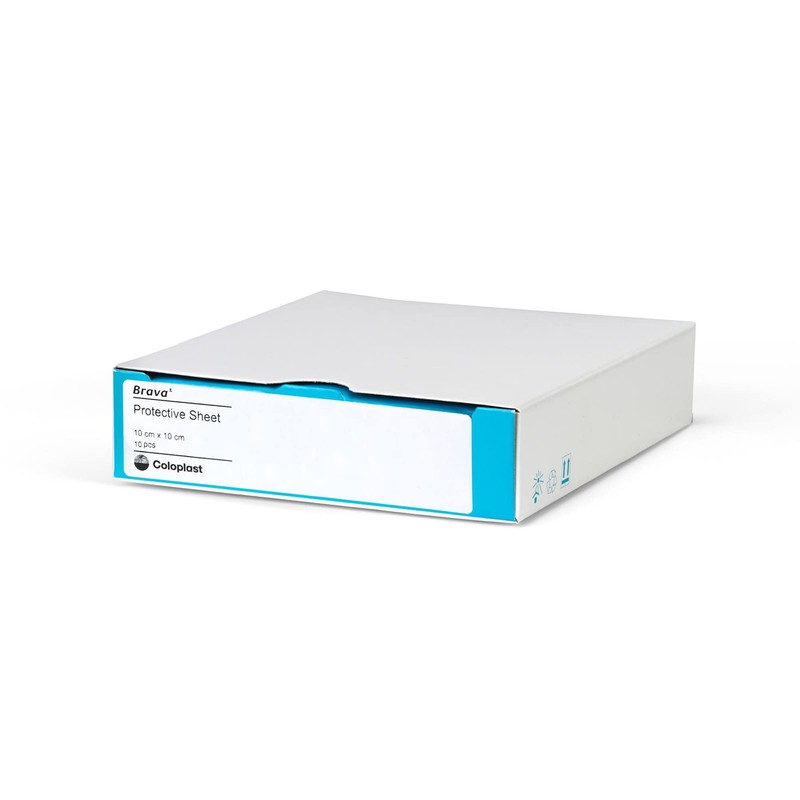 Brava Stoma Skin Protective Sheet, Skin Barrier, 4 x 4