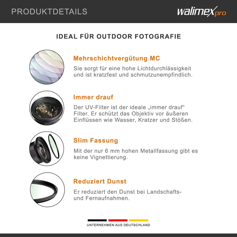 walimex 77mm Slim MC UV-Filter