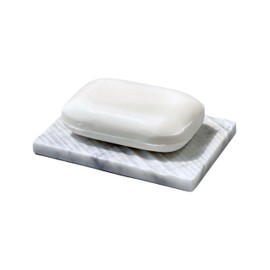 Marble Soap Dish (Abalone Stone, Rectangular)