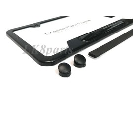 SELPONT Range Rover Logo Black Finish Steel License Plate Frame Ear Wax Remover, Ear Cleaner