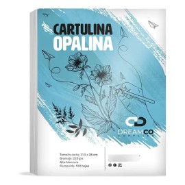 Resma Dreamco Supplies Papel Tamaño Carta de 100 hojas de 225g blanco por unidad                                                                      