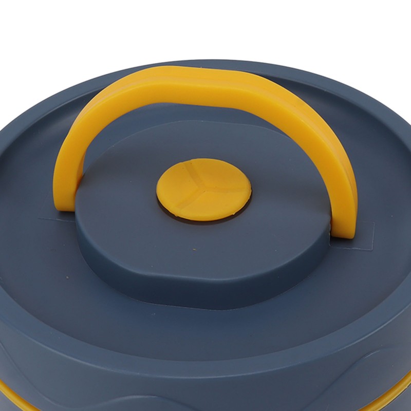 Bento Lunch Box Round with Lid Bag Leakage Proof Stainless
