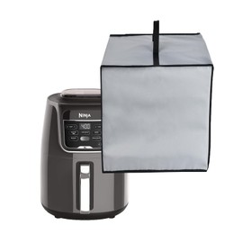 CouldyCasi Air Fryer Cover - Heavy Duty, Heat-resistant, Waterproof & Dust-proof Case for Ninja AF150AMZ/AF161 & Cosori 5 Qt (Grey)