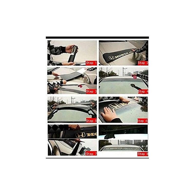 Gy Vinyl Arts,BseriesOnly,Windshield,Sun Visor Strip,Decal,Sun Shade,Sticker,Compatible,Civic,Integra