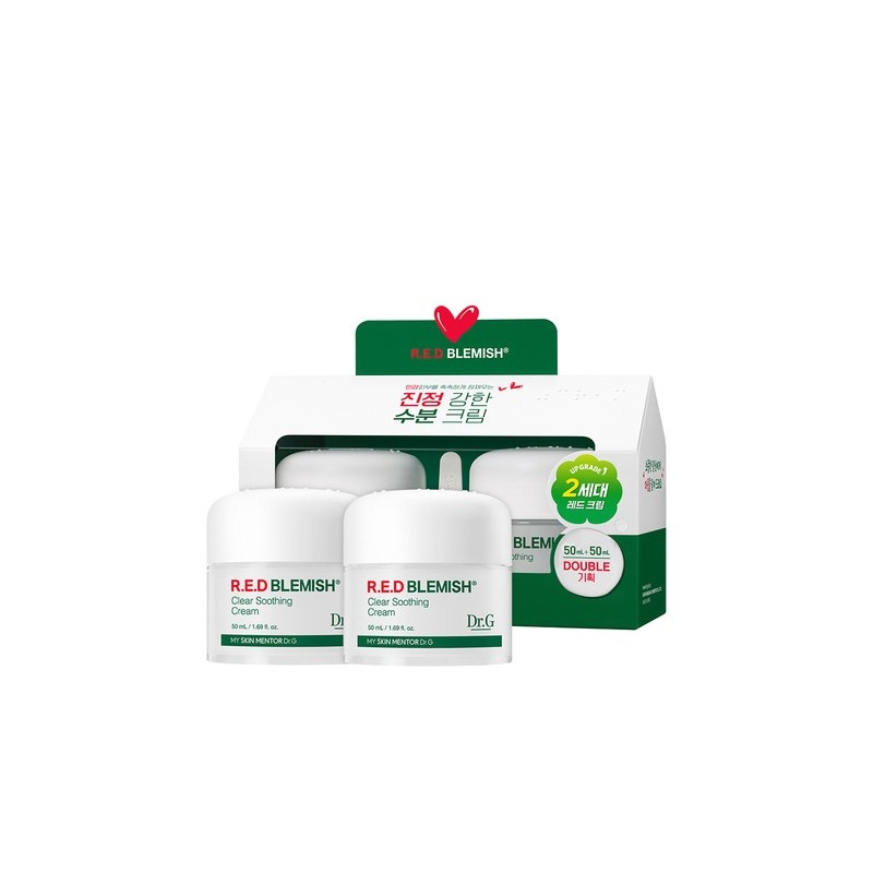 Red Blemish Clear Soothing Cream 50ml Duo Gift Set /