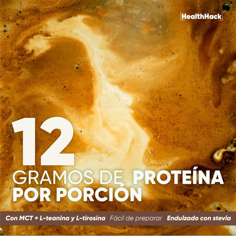 Proteína Whey Iced Coffee en Polvo Sin Azúcar Caramelo 190g