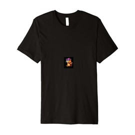 Cartoon Beaver Premium T-Shirt