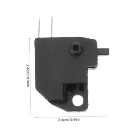 Alipis 2pcs Durable Motorcycle Brake Light Switches Front ATV Brake Stop Light Switch Easy Installation for Models Sturdy Materials for Long Term Use Performance