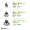Phonak Open Smokey Dome Large (0.39 inch=10mm) 10 Domes, Genuine
