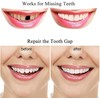Denture Temporary Teeth Filling Kit Top and Bottom Fake Teeth,