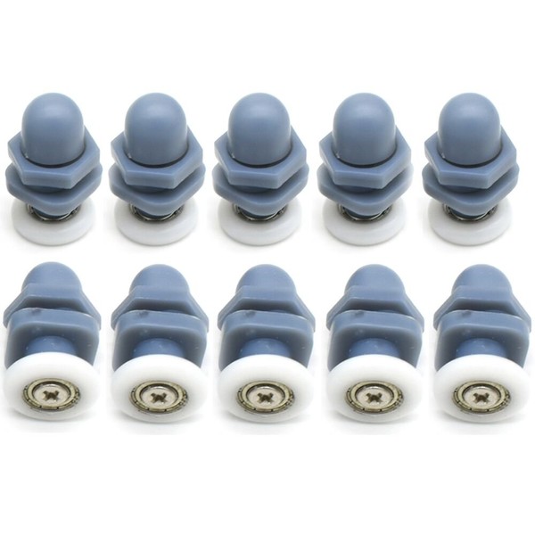 YuanQian Shower Door ROLLERS/Runners/Pulleys 20MM/Wheels bathroom Replacement Part set of