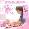 IKOPFLN 1 Piece Doll Princess Dress, Baby Bor N Accessories,
