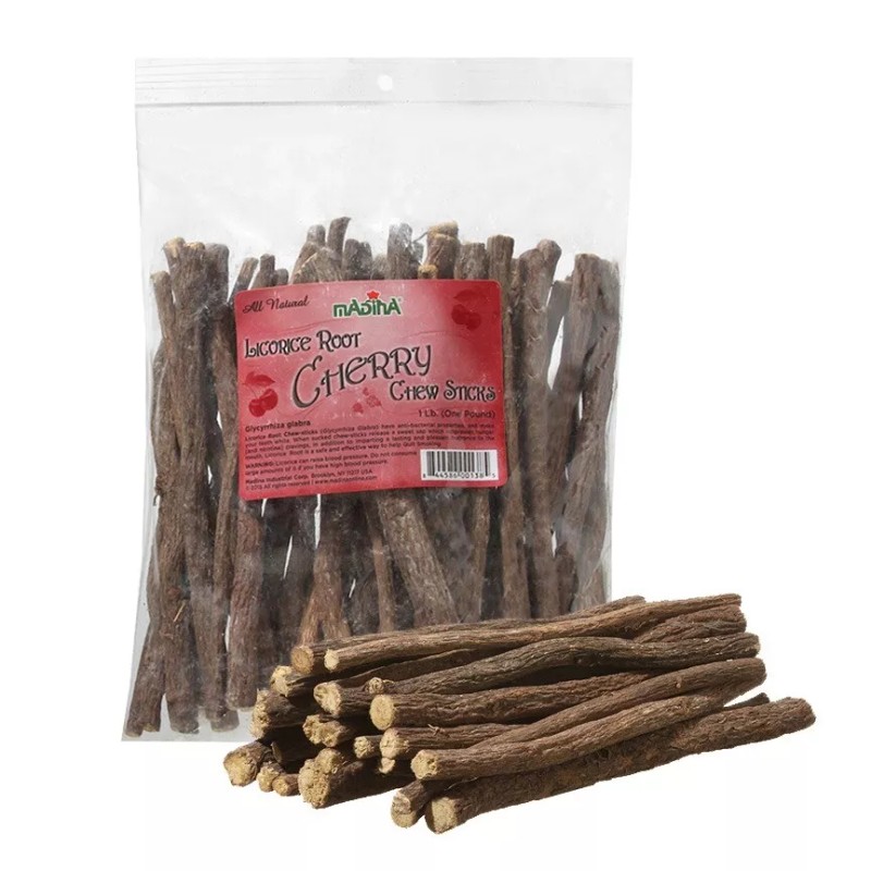 Madina Licorice Stick Cherry Flavor 1lb (new)
