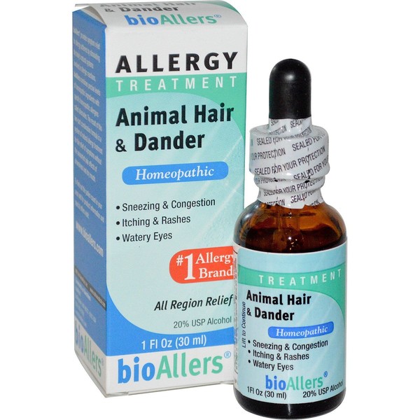 Allergy Treatment Animal Hair & Dander 1 Fl Oz (Pack of 2)
