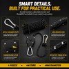 Rope Ratchet Tie Downs, 4mm x 4m Heavy Duty Adjustable
