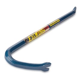ESTWING Gooseneck Wrecking Bar - 5/8" x 18" Pry Bar with Angled Chisel End & Forged Steel Construction - EWB-18