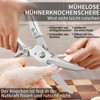 Plys Poultry Scissors Sharp Chicken Scissors Bone Scissors: Stainless Steel