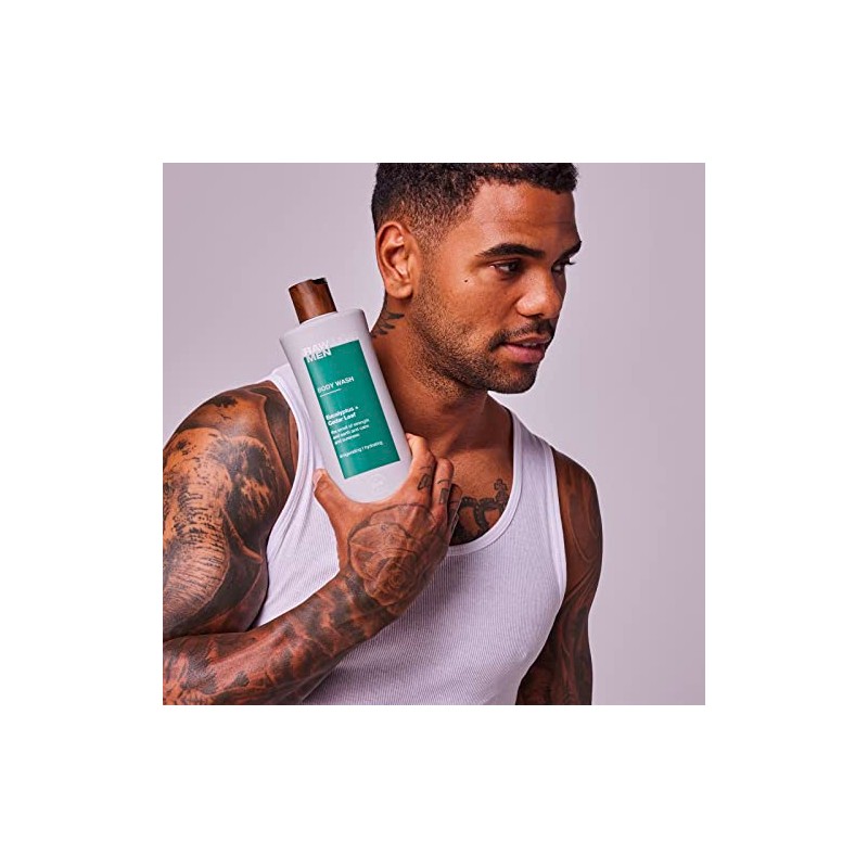 Men's Body Wash | Eucalyptus + Cedar Leaf | 25