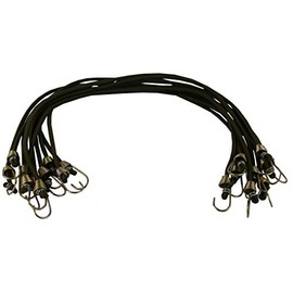 Savage Island 10 Elastic Bands 4 mm Extra Strong with Hooks on Both Ends Elastic Garden Car DIY Luggage Outdoor Camping