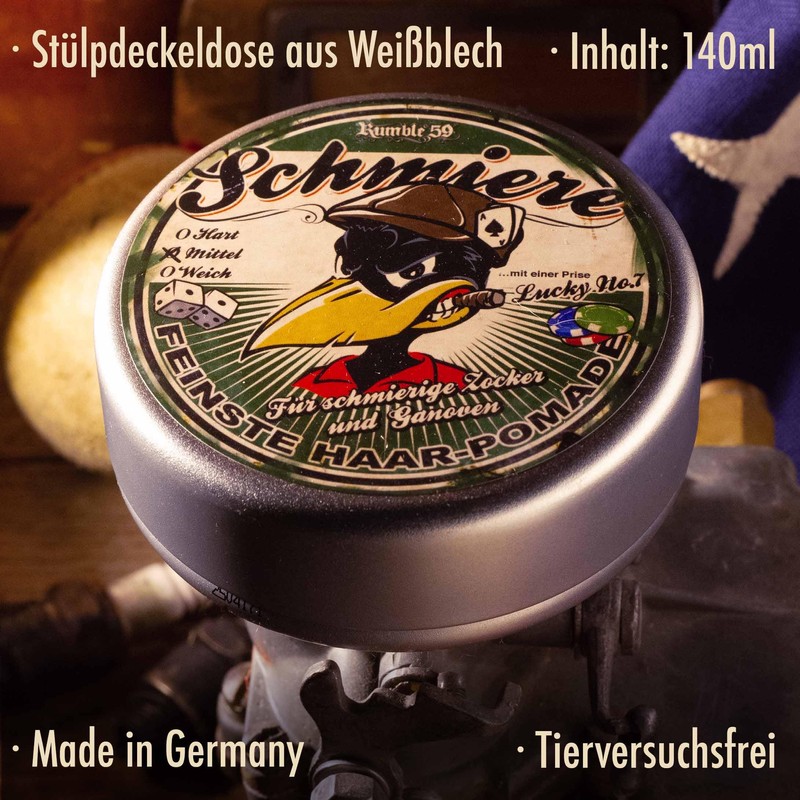Rumble59 Sludge Hair Styling Pomade 140 g .