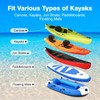 Morohope Kayak Beach Cart, Width Adjustable 5.5"-29.5" Universal Canoe Dolly