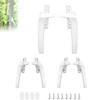 YKUKIZEE 6 Pcs Cockspur Window Handles for UPVC Windows Right