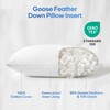 puredown® Cooling Goose Feather Down Pillow, Set of 1, Standard
