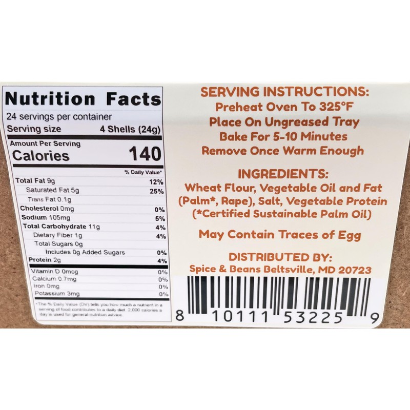 Gourmet Puff Pastry Shells | Ready To Use | By