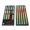 Keycaps PBT Translucent Sublimation Rainbow Gradient Mechanical 108 Keycaps for