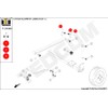 TEDGUM Bronzina cuscinetto Molla a balestra-Cofano motore TED95885