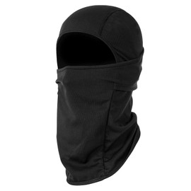 JAGASOL Face Mask Balaclava, Ski Mask for Men and Women, Sun UV Protection Neck Gaiter, Shiesty Mask for Snowboard Motorcycle Cycling Football Hiking Cosplay, Windproof and Dustproof, Black, Black, 0