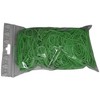 100 g Rubber Bands Household Rubber Bands Green 50 mm