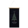 Greenhouse CM Embroidered Tapestry Large Black Tree CM1360-A
