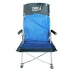 Ultimate Comfort High Back Ergonomic Camp Folding Leisure Chair