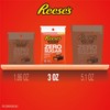 REESE'S Zero Sugar Miniatures Milk Chocolate Peanut Butter Cups Candy,