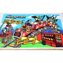 Snap-on Snap On 2021 Limited Edition Keeps You Rolling Coast To Coast Beach Towel #3 US2