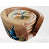 Tapanti store. Costa Rican Fauna Wooden Coasters Set of 6